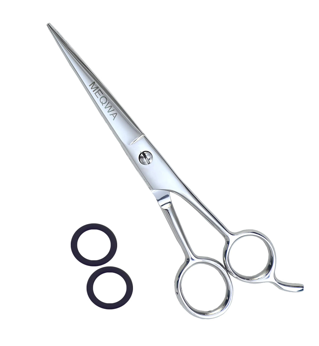 MEQWA Professional & Home Styling Hair Scissors – 6.5 Inch Barber Hair Shears for Women Men Stylists & Stylists for Precise Hairdressing