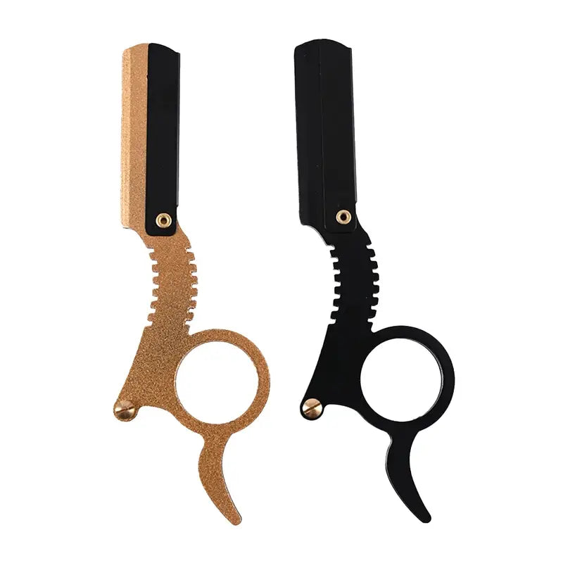 Manual Barber Razor for Haircut, Beard, and Eyebrow