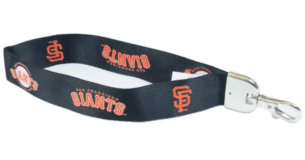 San Francisco Giants Wristlet Lanyard Black One Size