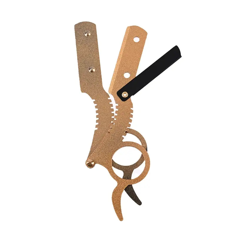 Manual Barber Razor for Haircut, Beard, and Eyebrow