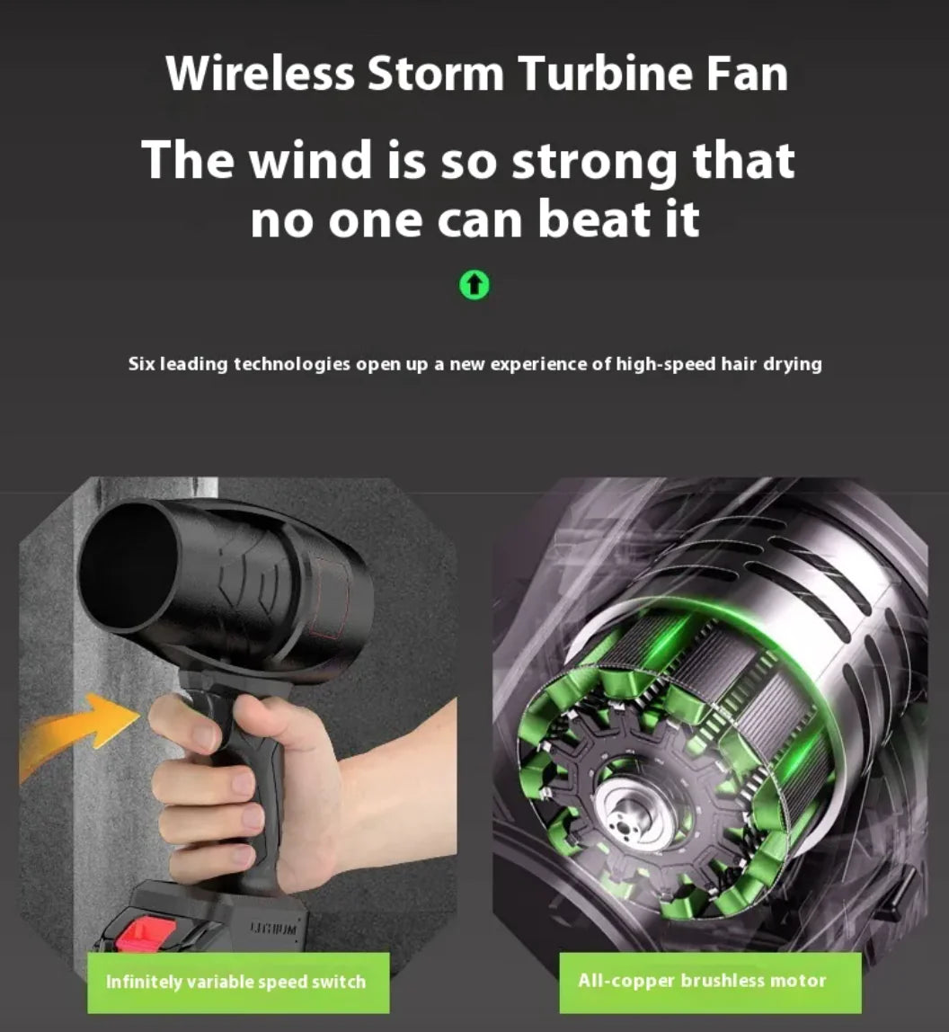 Dual-Use Lithium Blower